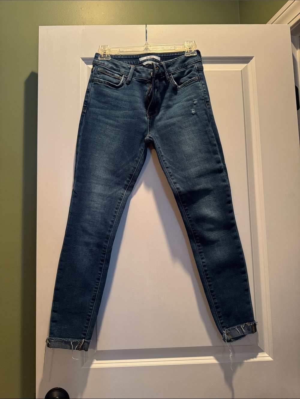 Sam Edelman Indigo Cropped Skinny Jeans